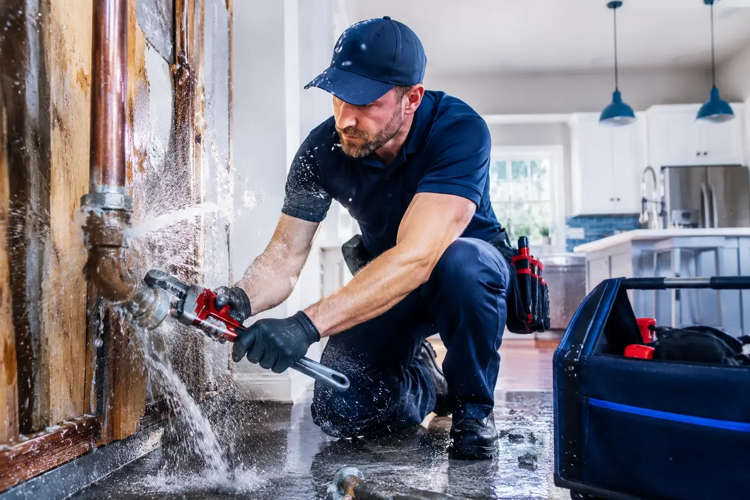 Local emergency pipe repair professionals in Potts Camp, MS